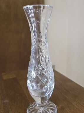 Vintage Rogaska Leaded Crystal GALLIA Bud Vase 7.5" Signed